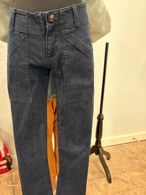 Prairie Underground low rise straight leg Navy Jeans